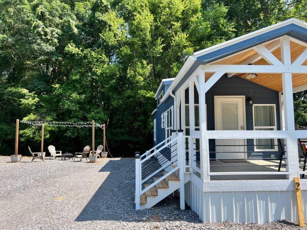 2 Villa D'Azur Luxury Tiny House Mins To Lake Guntersville, Downtown, Firepit Extérieur photo