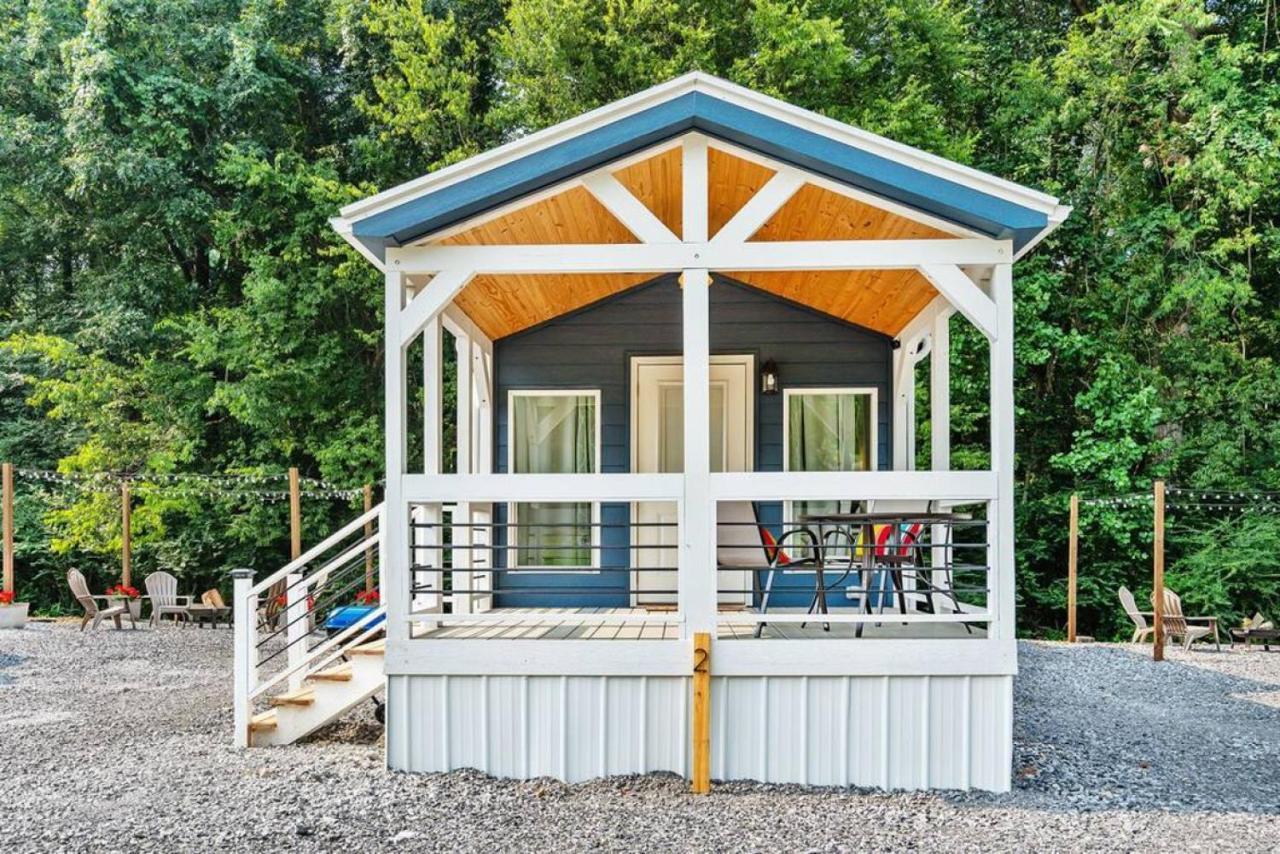 2 Villa D'Azur Luxury Tiny House Mins To Lake Guntersville, Downtown, Firepit Extérieur photo