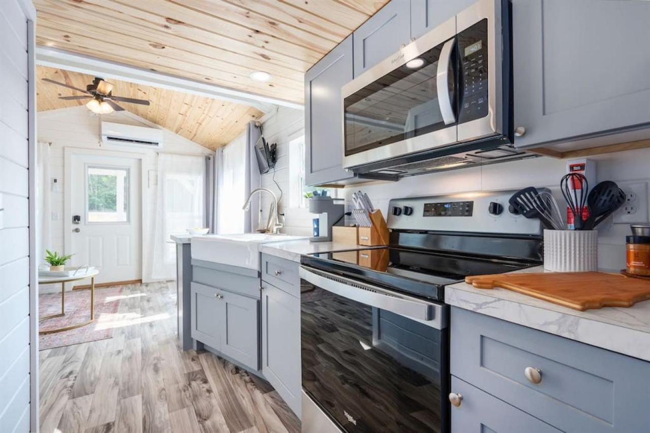 2 Villa D'Azur Luxury Tiny House Mins To Lake Guntersville, Downtown, Firepit Extérieur photo