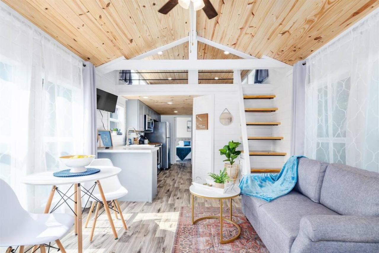 2 Villa D'Azur Luxury Tiny House Mins To Lake Guntersville, Downtown, Firepit Extérieur photo
