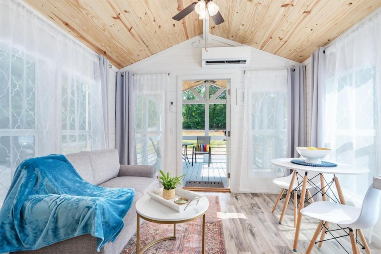2 Villa D'Azur Luxury Tiny House Mins To Lake Guntersville, Downtown, Firepit Extérieur photo